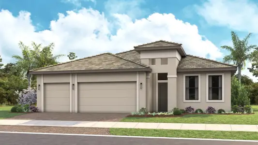 New construction Single-Family house 9250 Sw Visconti Wy, Port St. Lucie, FL 34987 plan Nina - image