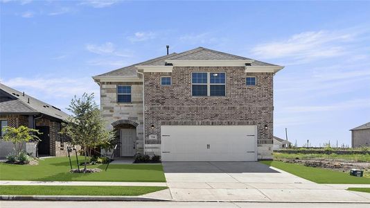 New construction Single-Family house 750 Gentle Bird Drive, Lavon, TX 75166 Rayburn II V- photo 0