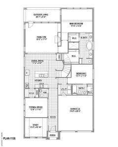 Plan 1138 1st Floor