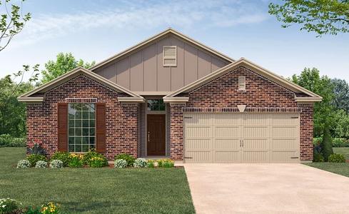 New construction Single-Family house 11032 Ondrea Ln, Willis, TX 77318 plan Hardin - image