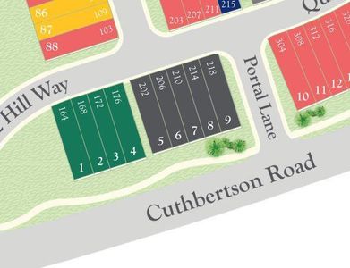 New construction Townhouse house 172 Quartz Hill Wy, Waxhaw, NC 28173 plan The Thornhurst - image