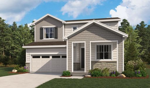 New construction Single-Family house 9331 Golden Buffs Dr, Colorado Springs, CO 80925 plan Citrine II - image