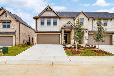 New construction Townhouse house 6930 Crimson Dr, Arlington, TX 76001 Arlington A - Front Entry- photo 1 1