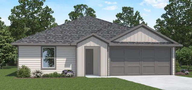 New construction Single-Family house 12010 Noble Heart Dr, Willis, TX 77318 plan Austin - image