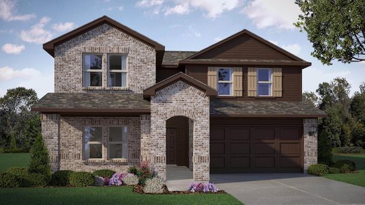 New construction Single-Family house 10764 Black Onyx Dr, Fort Worth, TX 76036 plan Ozark - image