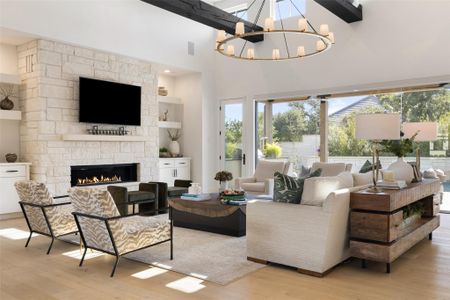 New construction Single-Family house 17213 Morning Grove Ln, Austin, TX 78738 - image 13