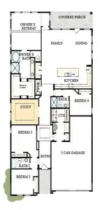 New construction Single-Family house 20054 Sunset Serenade Trl, Cypress, TX 77433 plan The Azalea - image 2
