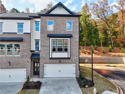 New construction Townhouse house 28 Rock Park Wy, Unit 23, Tucker, GA 30084 plan Kinsley  - image
