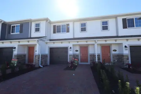New construction Townhouse house 4156 Campsite Lp, Orlando, FL 32824 plan Santa Rosa - image