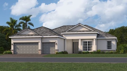 New construction Single-Family house 7796 Lakes Edge Ln, Port Charlotte, FL 33981 plan Oakmont II - image