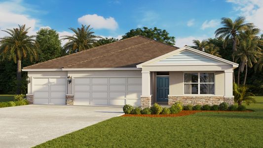 New construction Single-Family house 3198 Grey Moss Dr, St. Cloud, FL 34773 plan Madison - image