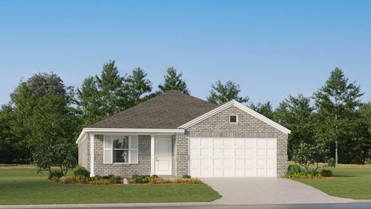 New construction Single-Family house 331 Ice Shore Trl, Dayton, TX 77353 plan Dowing - image