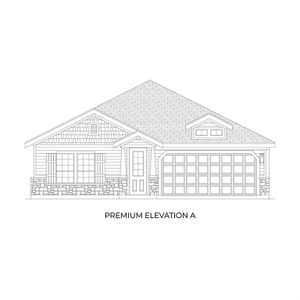 New construction Single-Family house 1732 Willow Patch Dr, Krum, TX 76249 plan Monroe Select F - image