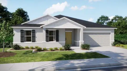 New construction Single-Family house 2017 Se Parrot St, Port St. Lucie, FL 34952 The Mesquite- photo 0