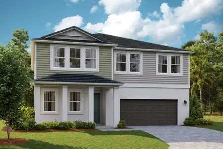 New construction Single-Family house 10334 Surrey Rose Dr, San Antonio, FL 33576 plan Anna Maria - image