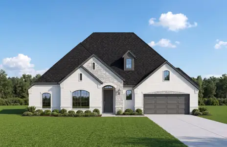 New construction Single-Family house 466 Creekside Dr, Haslet, TX 76052 plan Palisades - image