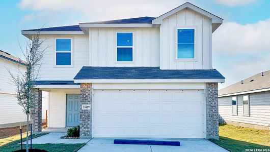 New construction Single-Family house 4218 Marjoram Lndg, Von Ormy, TX 78073 - image