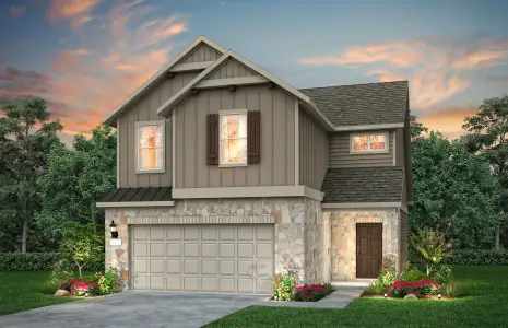 New construction Single-Family house 1011 Olive Dr, Montgomery, TX 77316 plan Hubbard - image