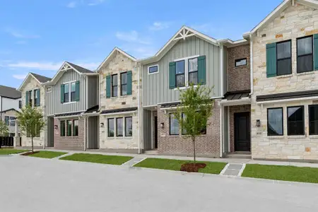New construction Townhouse house 835 Pedernales Dr, Plano, TX 75075 plan Heritage - image