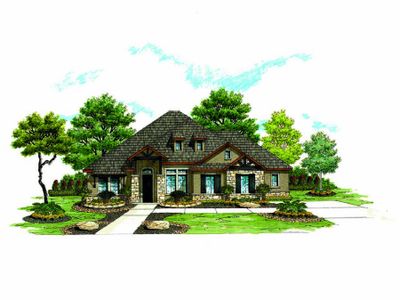 New construction Single-Family house 181 Legend Park Dr, Castroville, TX 78009 plan 2568 - image