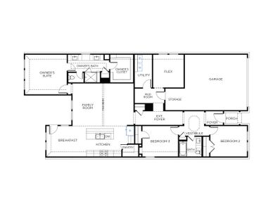 New construction Single-Family house 114 Orange Blossom Ct, Dayton, TX 77535 plan Melbourne - image 6