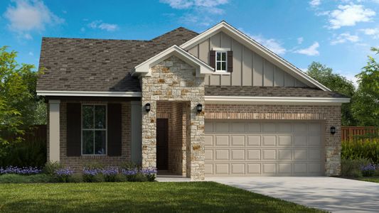New construction Single-Family house 4741 Pleasant Pl, Round Rock, TX 78665 Lanport- photo 0