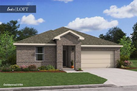 New construction Single-Family house 468 E Rose Marie Ln, Montgomery, TX 77356 plan Goldenrod II - image