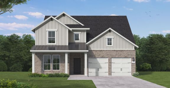 New construction Single-Family house 1320 Periwinkle Dr, Celina, TX 75009 plan Goodlow - image