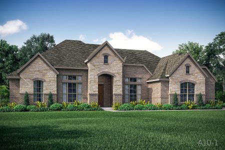 New construction Single-Family house 109 Lana Gdn Wy, Waxahachie, TX 75165 plan Madrid - image