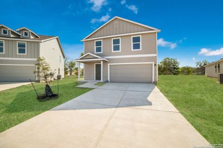 New construction Single-Family house 1650 Knoll Ridge, New Braunfels, TX 78130 Ridley- photo 0