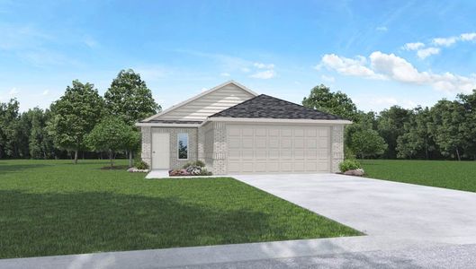 New construction Single-Family house 14104 Golden Rays Dr, Splendora, TX 77372 plan Amber - image