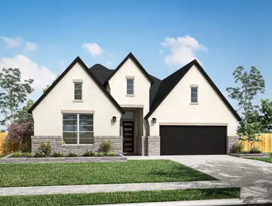 New construction Single-Family house 4679 Bridgewood Dr, Spring, TX 77386 plan Bartlett - image