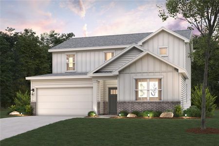 New construction Single-Family house 163 Winding Ridge Trl, Jefferson, GA 30549 plan Harding - image