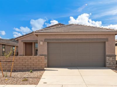 New construction Single-Family house 9799 N Summerstone Ave, Marana, AZ 85743 plan Quartz - image