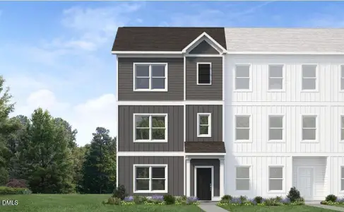 New construction Townhouse house 721 Orchard Vista Cir, Raleigh, NC 27606 - image