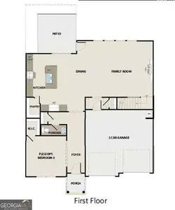 New construction Single-Family house 16 Glengarry Ct, Unit 253, Adairsville, GA 30103 plan Montrose - image
