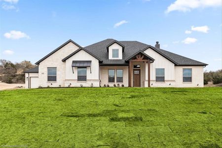 New construction Single-Family house 691 Bent Tree Ln, Weatherford, TX 76085 plan The Hunter - image