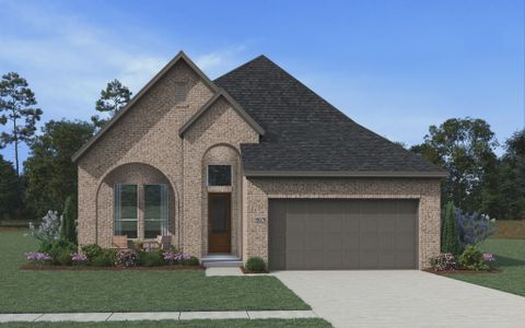 New construction Single-Family house 168 Founders Park, North Teralyn Hills Dr, Willis, TX 77318 plan Bonneville - image