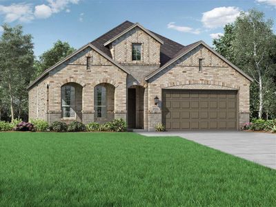 New construction Single-Family house 17740 Monarch Vista Lane, Conroe, TX 77302 Amberley- photo 0