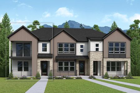 New construction Single-Family house 8483 Fernbush Lp, Littleton, CO 80125 plan The Current - image