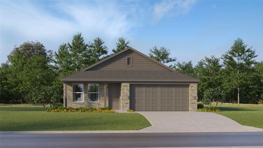 New construction Single-Family house 16218 Domestic Dove Wy, Hockley, TX 77447 plan Oxford - image