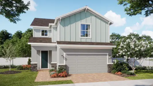 New construction Single-Family house 1107 Happy Forest Lp, Deland, FL 32720 plan Sebastian - image