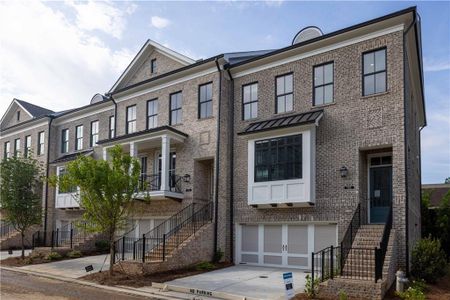 New construction Townhouse house 185 Briscoe Way, Unit 12, Alpharetta, GA 30009 The Chaucer- photo 0