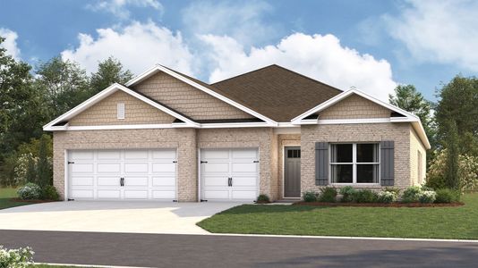 New construction Single-Family house 610 Riverdale Dr, Oakland, TN 38060 plan Kathryn - image