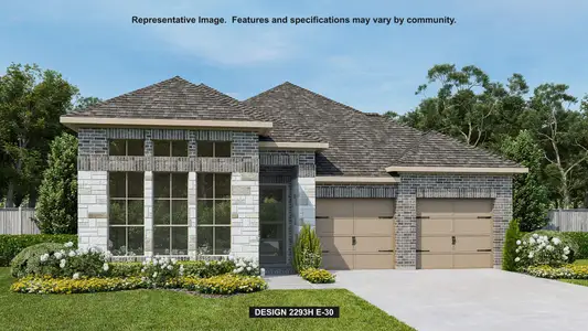 New construction Single-Family house 144 Hadleigh Dr, Hutto, TX 78634 plan 2293H - image