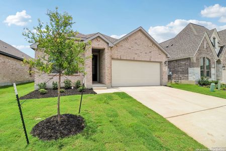New construction Single-Family house 9927 Medicine, San Antonio, TX 78254 plan The Allen (840) - image