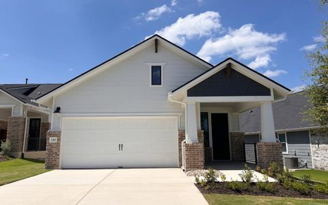 New construction Single-Family house 120 Desert Zinnia Cv, San Marcos, TX 78666 plan Reed - image