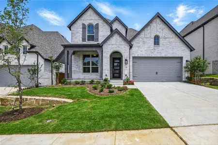 New construction Single-Family house 1908 Bluebonnet Ct, Aubrey, TX 76227 Middleton Plan- photo 0