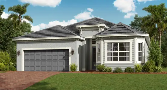 New construction Single-Family house 13293 Tulum Lp, Venice, FL 34293 plan Angelina - image