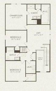 Centex Homes, Modena floor plan